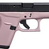 Glock 42 Light Pink / Elite Black .380 ACP 3.2" Barrel 6-Rounds