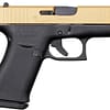 Glock 43X Black / Gold 9mm 3.4" Barrel 10-Rounds