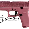 Glock 43X "Bubble Gum Glitter" 9mm 3.4" Barrel 10-Rounds