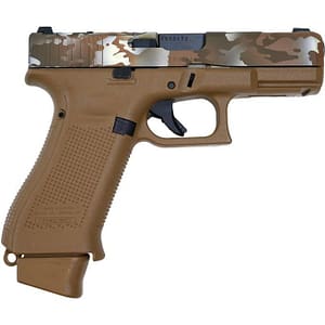 Glock 19x Gen5 MOS Brown Multicam 9mm 4.02" Barrel 17/19-Rounds