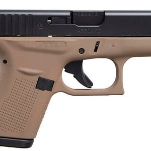 Glock 42 Dark Earth / Black .380 ACP 3.2" Barrel 6-Rounds