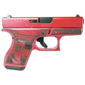 Glock 42 Gen 4 Custom "Cherry Blossom Medusa Pink" .380 ACP 3.2" Barrel 6-Rounds USA