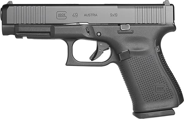 Glock 49 Gen5 MOS 9mm 4.49" Barrel 15-Rounds