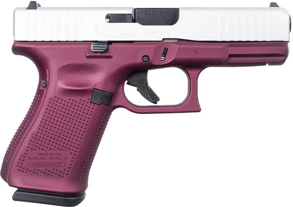 Glock 19 Gen5 Black Cherry / Aluminum 9mm 4.02" Barrel 15-Rounds