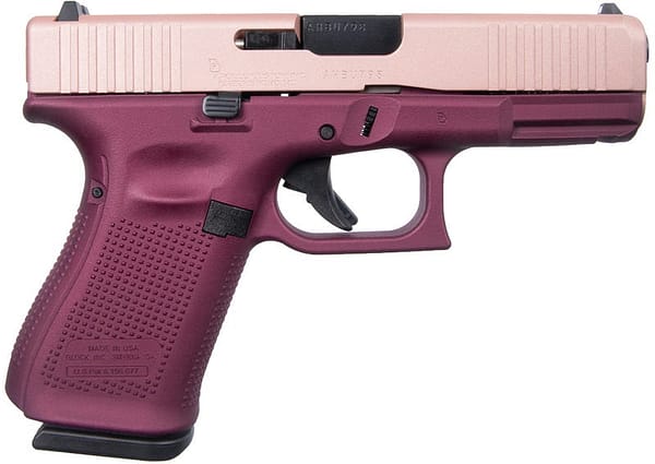 Glock 19 Gen5 Black Cherry / Rose Gold 9mm 4.02" Barrel 15-Rounds