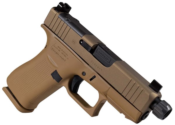 Glock 43X MOS "Debo" Flat Dark Earth 9mm 4.3" Threaded Barrel 10-Rounds