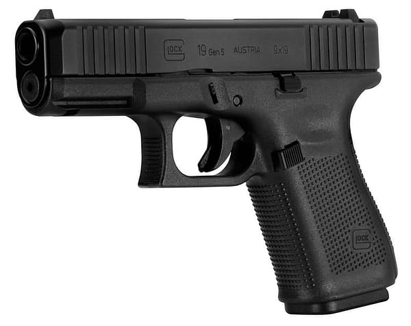 Glock 19 Gen 5 Compact 9mm 4.02" Barrel 15-Rounds 3 Mags Accessory Rail