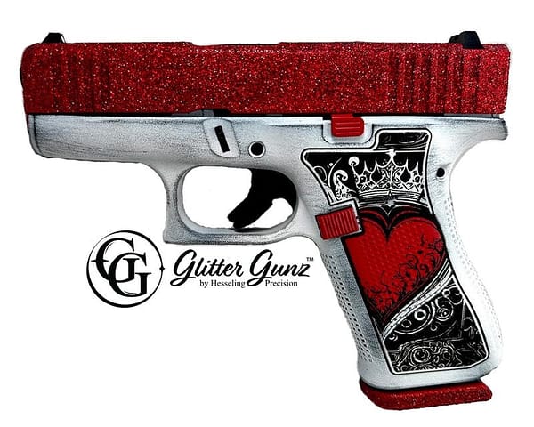 Glock 43X "Queen of Hearts" 9mm 3.4" Barrel 10-Rounds